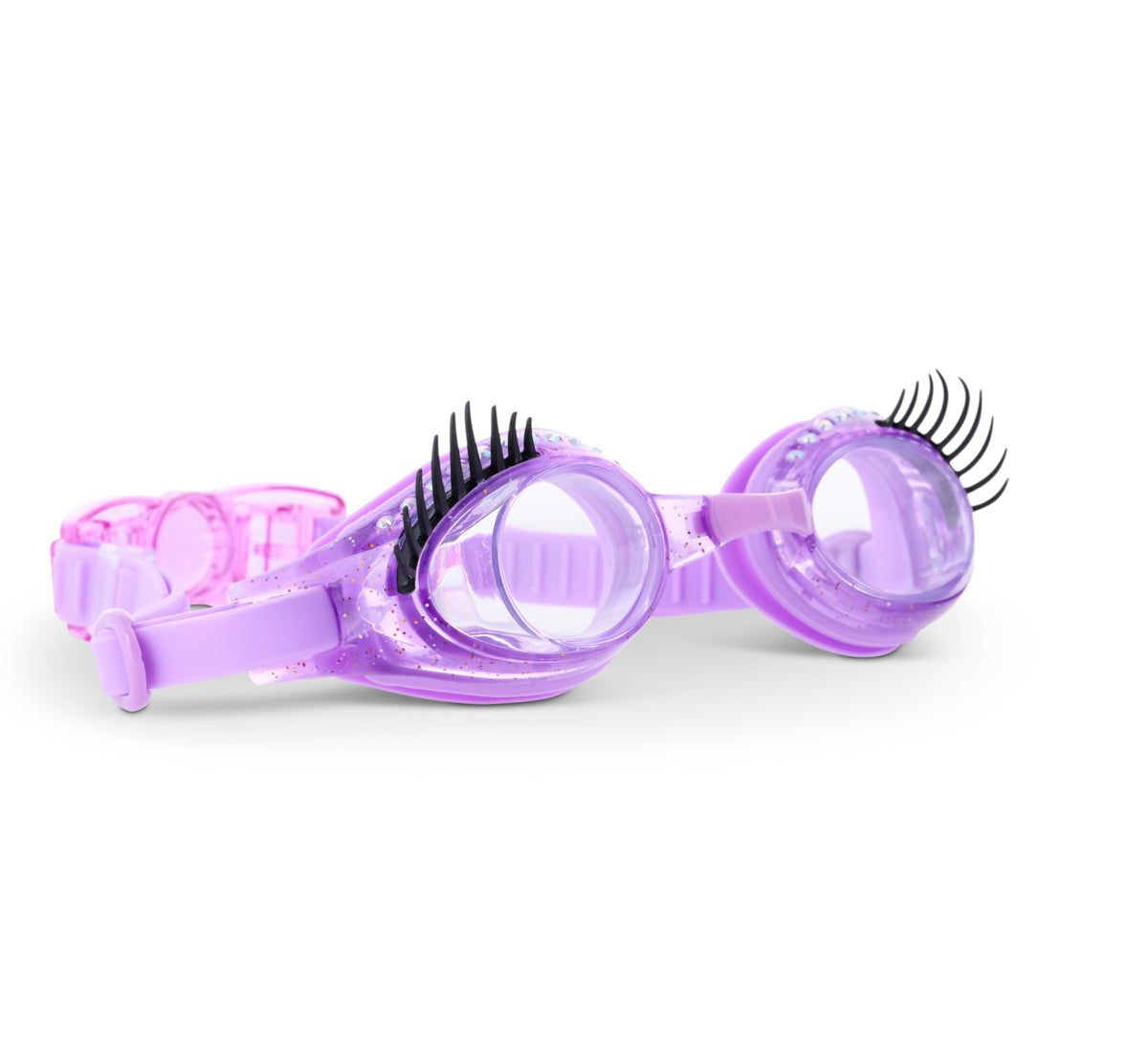 Purple Nail Polish Splash Lash Kids' Swim Goggles