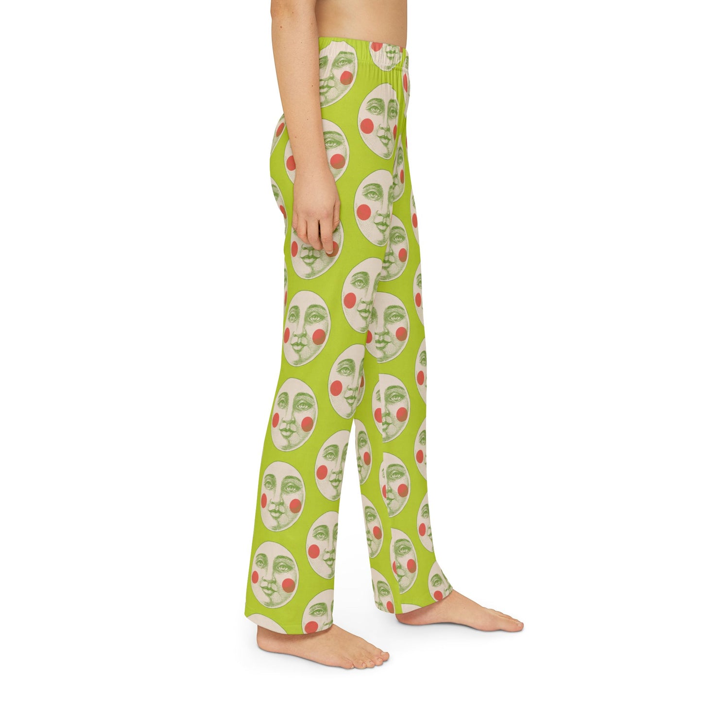 Kooky Moon Pants in Lime Green (Kids)