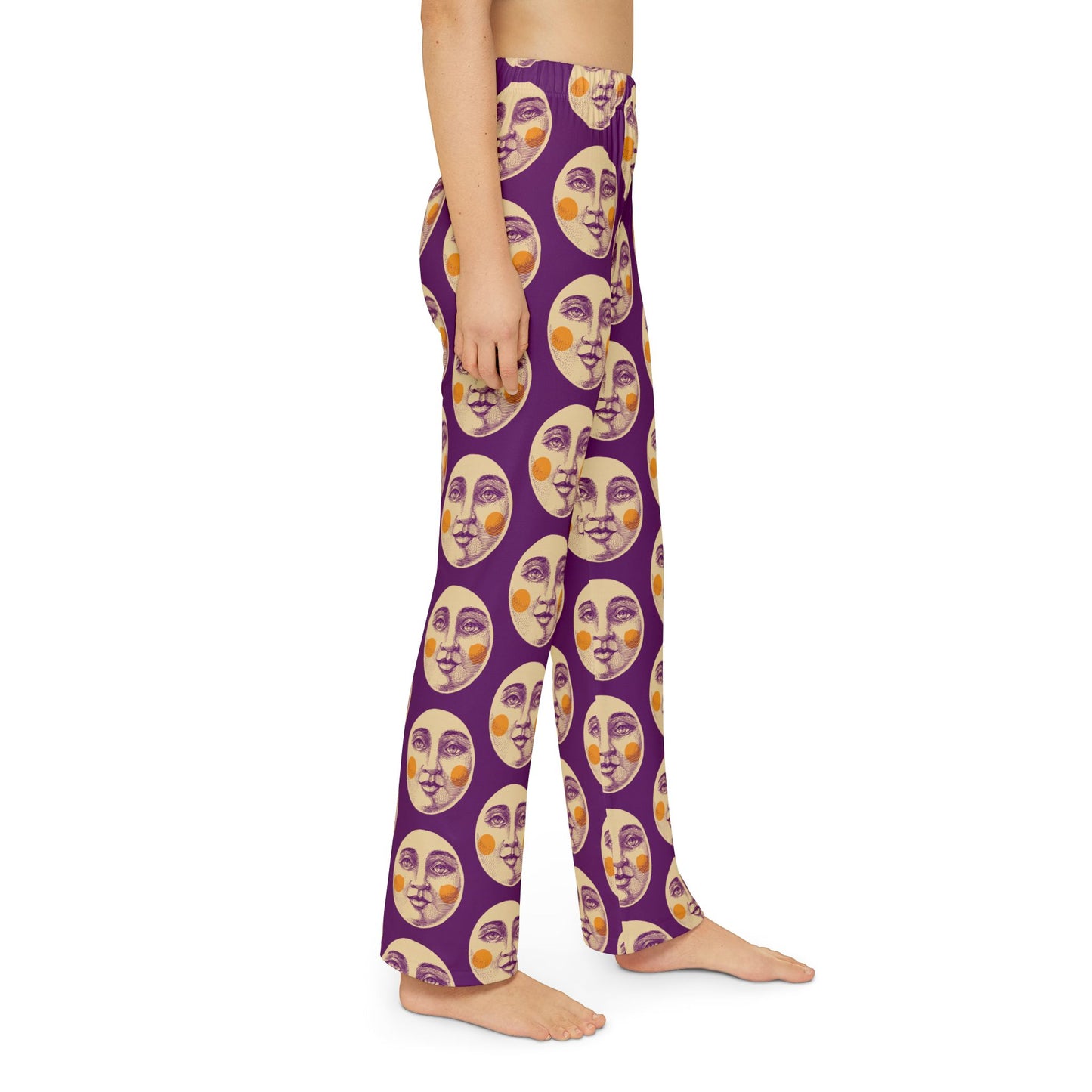 Kooky Moon Pants in Purple (Kids)