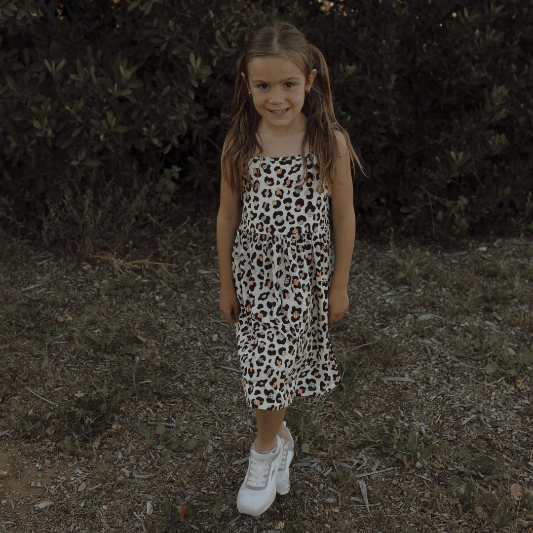 Cheetah Checker Dress