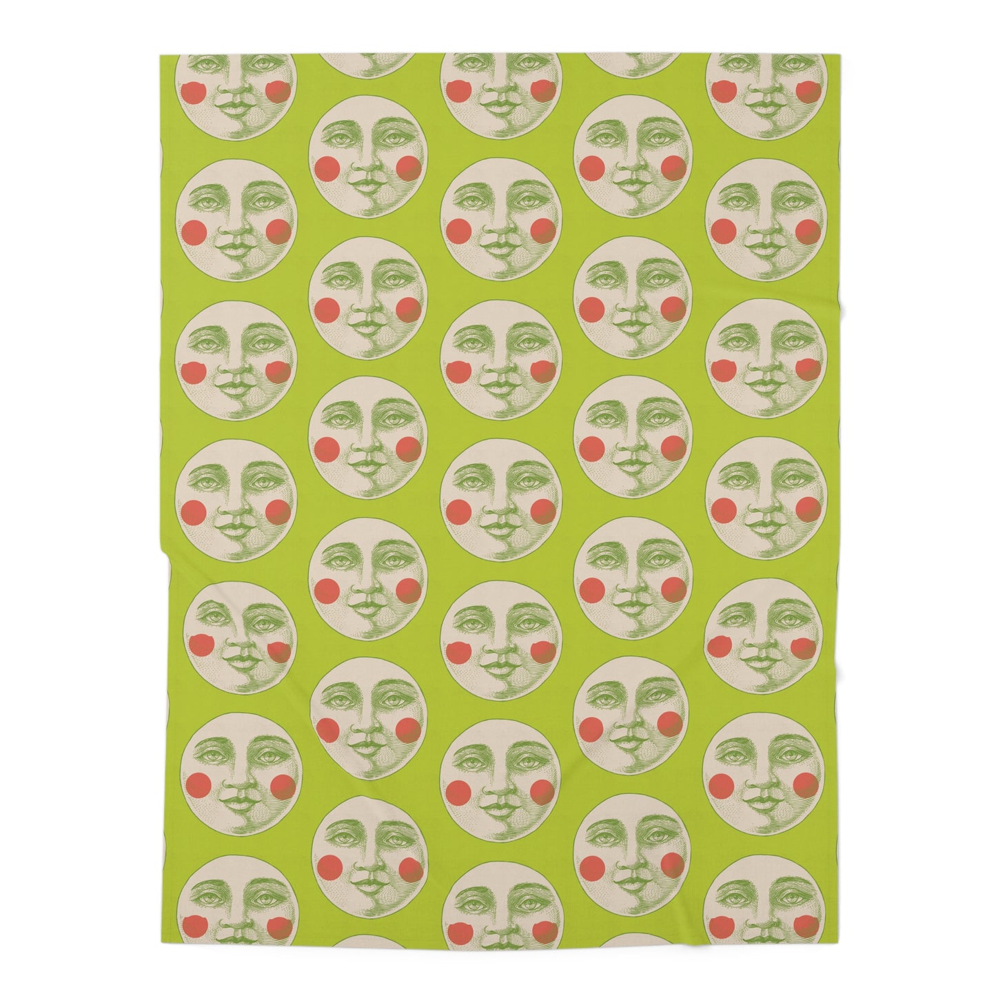 Mod Moon Baby Swaddle Blanket in Lime Green