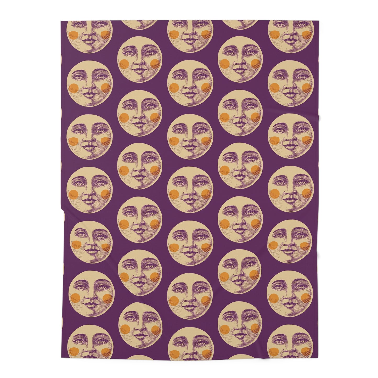 Mod Moon Baby Swaddle Blanket in Purple