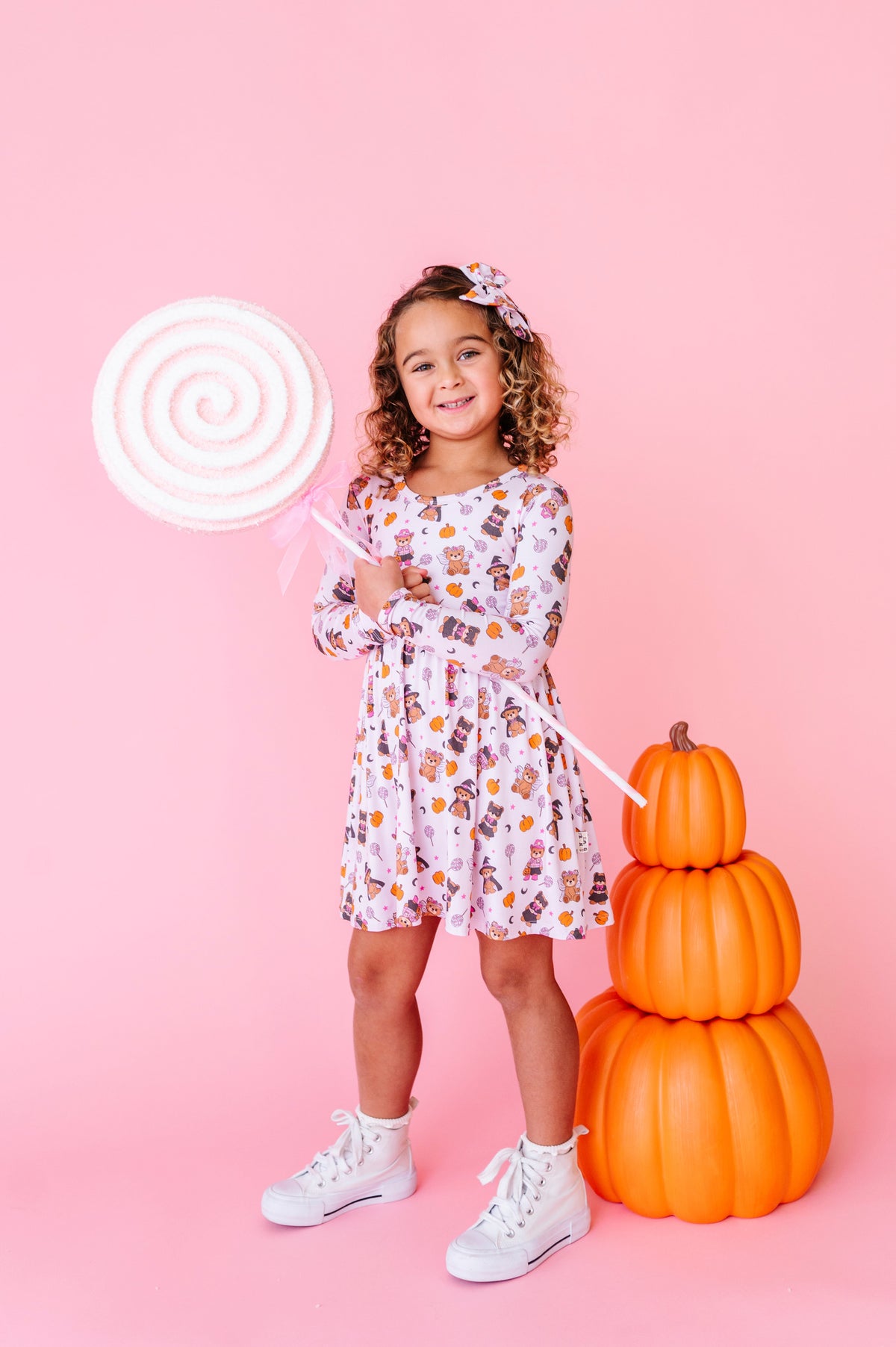 Hocus Pocus Honey Bear Twirl Dress
