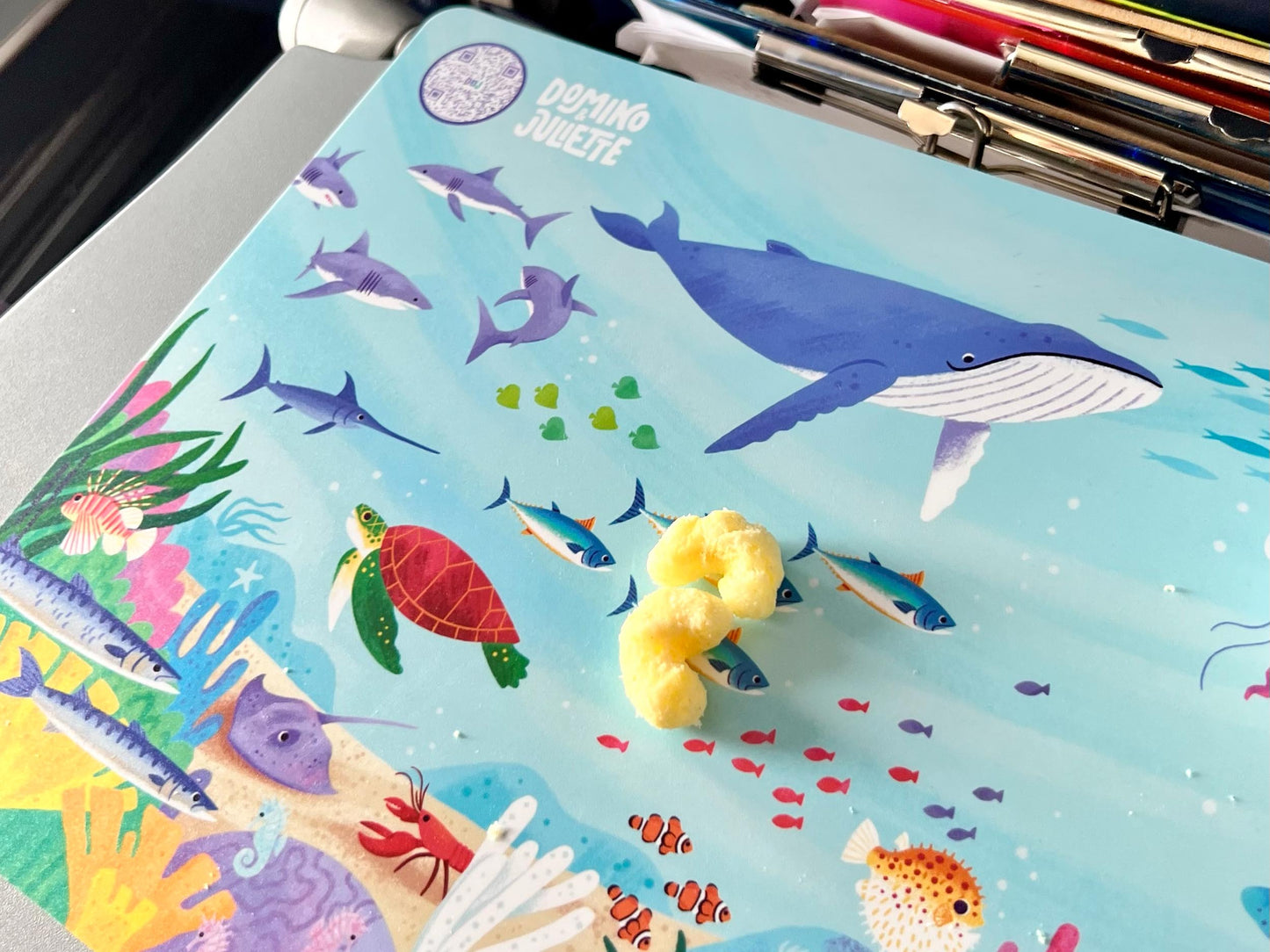 4-Pack of Travel Size Mats with Bag
