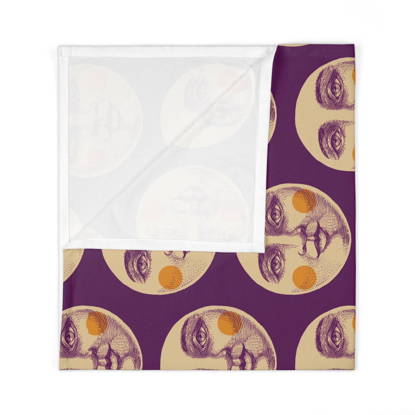 Mod Moon Baby Swaddle Blanket in Purple