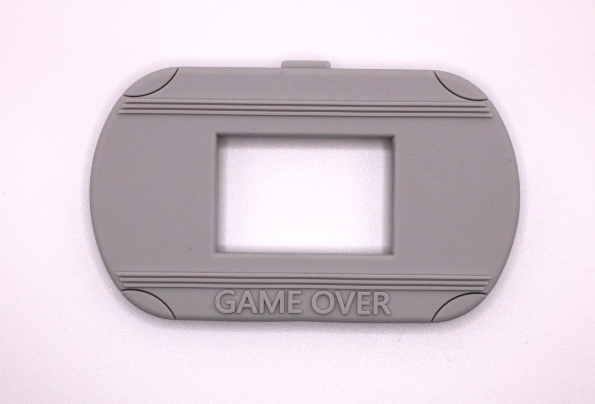 Retro Game Console Teether Set // Grey