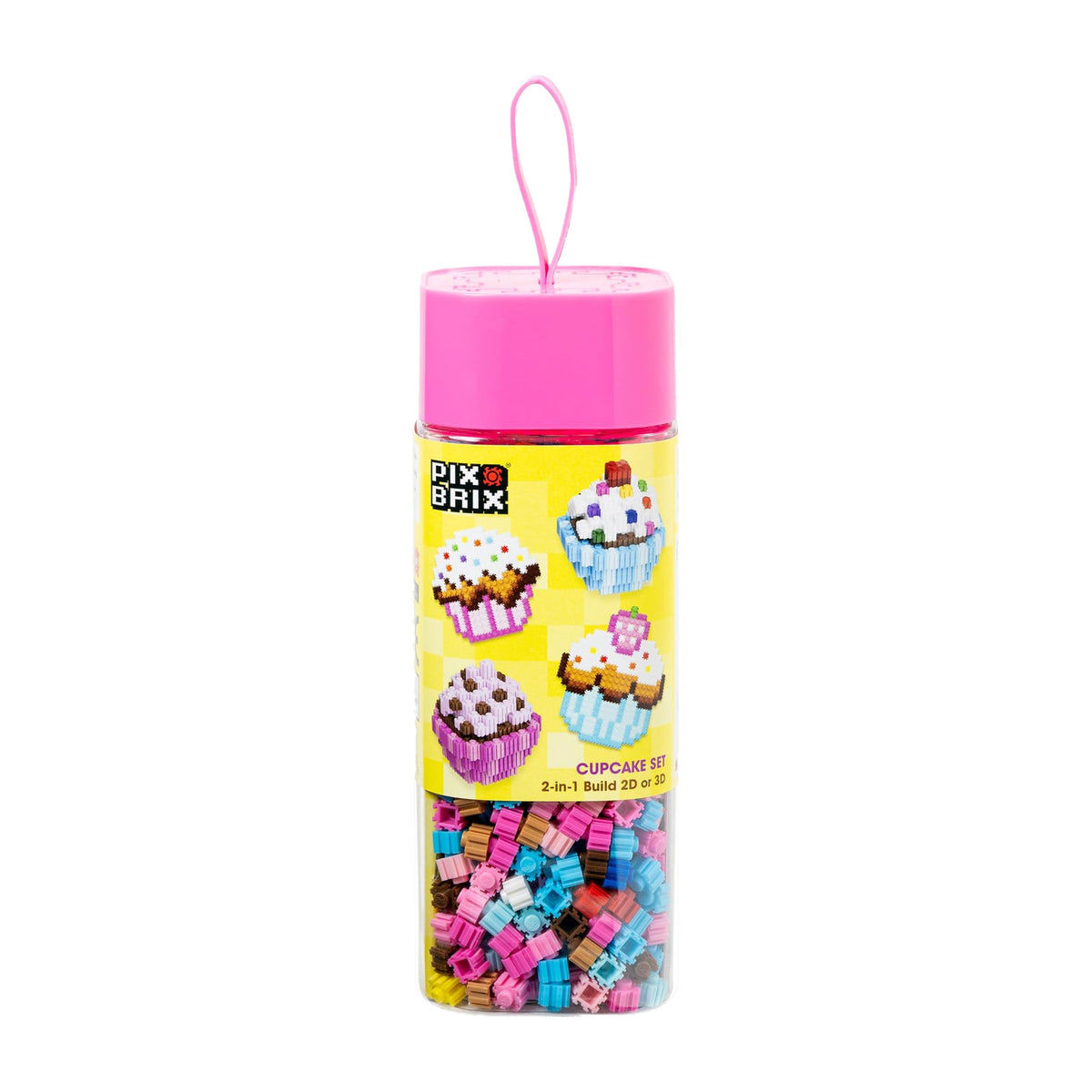 Pix Brix Food Bottle – Cupcakes Set