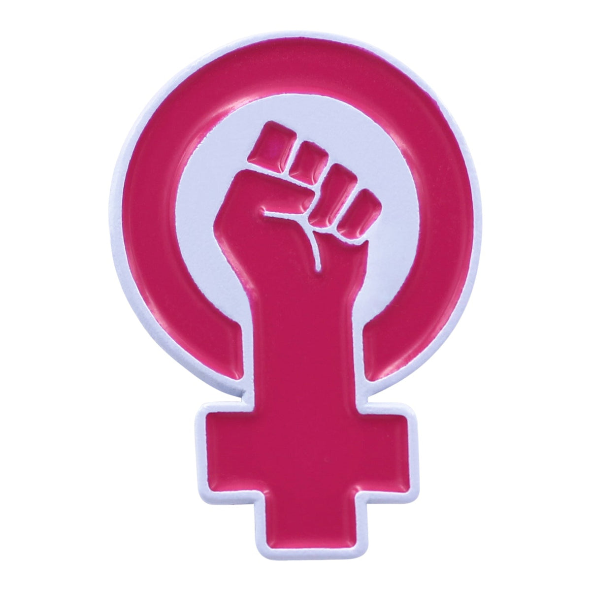 Women's Power - Raised Feminist Fist Protest Pride Enamel Pin