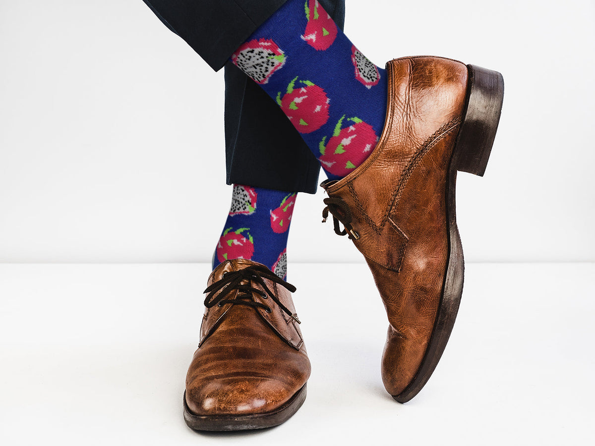Dragon Fruit Socks - Comfy Cotton for Men & Women