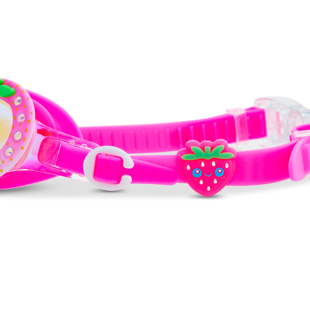 Strawberry Splash Pink Kids' Swim Goggles