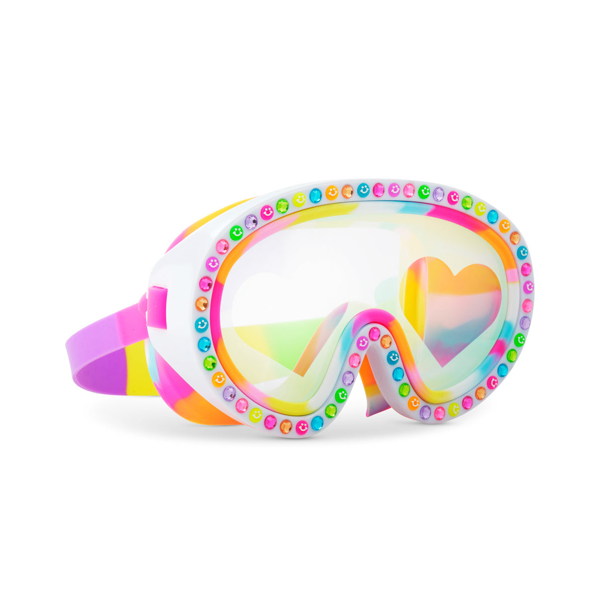 Sweet Smile Emote Kids' Swim Mask