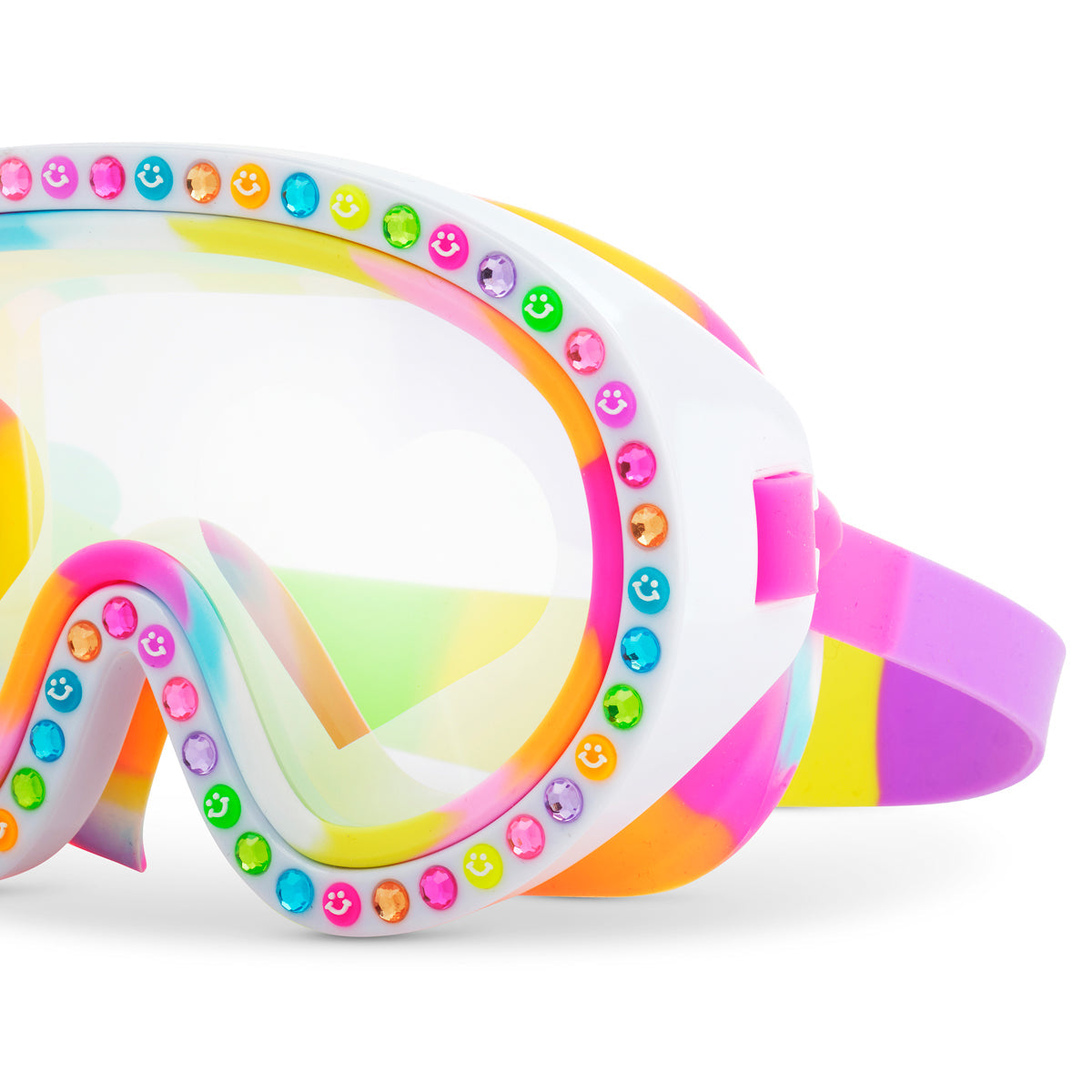 Sweet Smile Emote Kids' Swim Mask