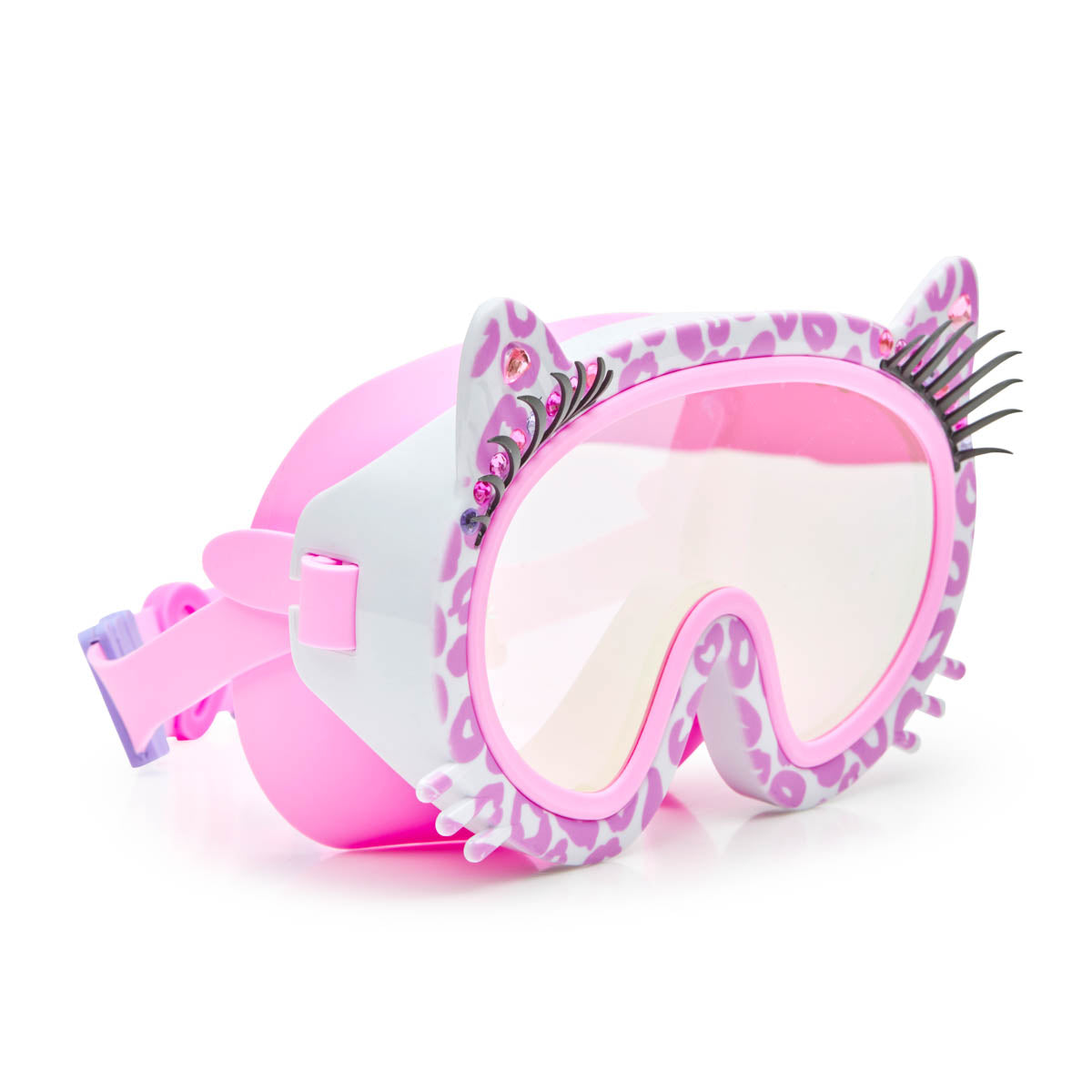 Copy Cat Pink Meow Kids' Swim Mask