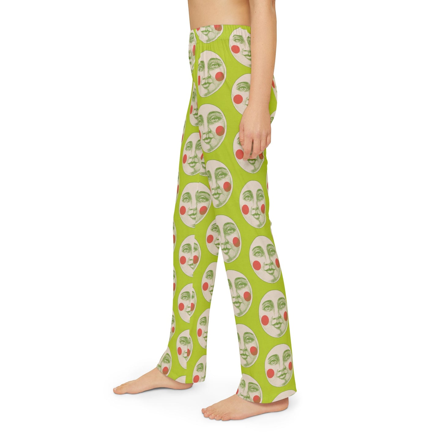 Kooky Moon Pants in Lime Green (Kids)