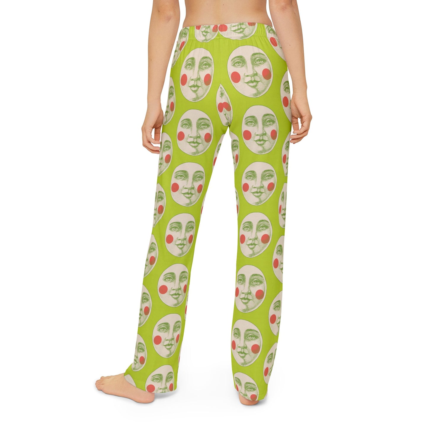 Kooky Moon Pants in Lime Green (Kids)