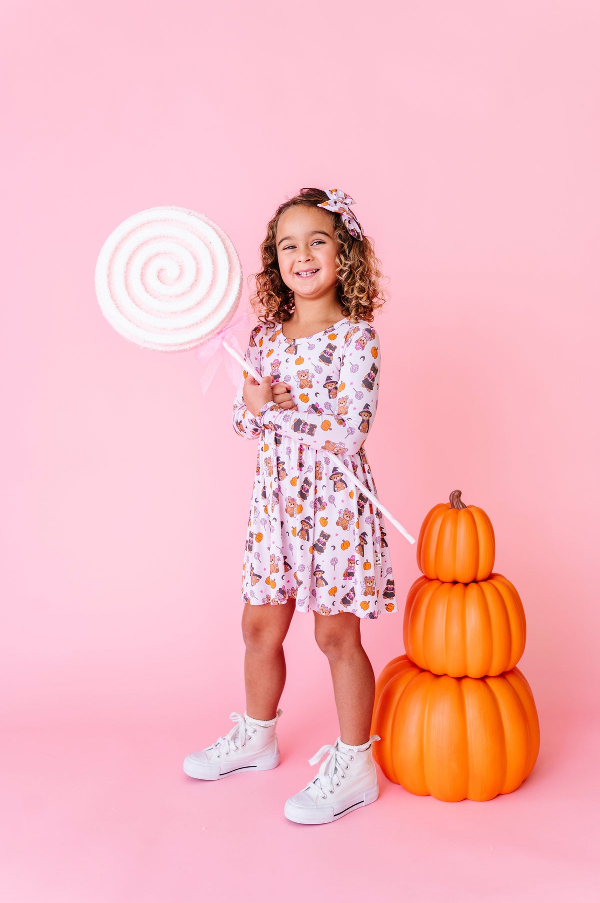 Hocus Pocus Honey Bear Twirl Dress