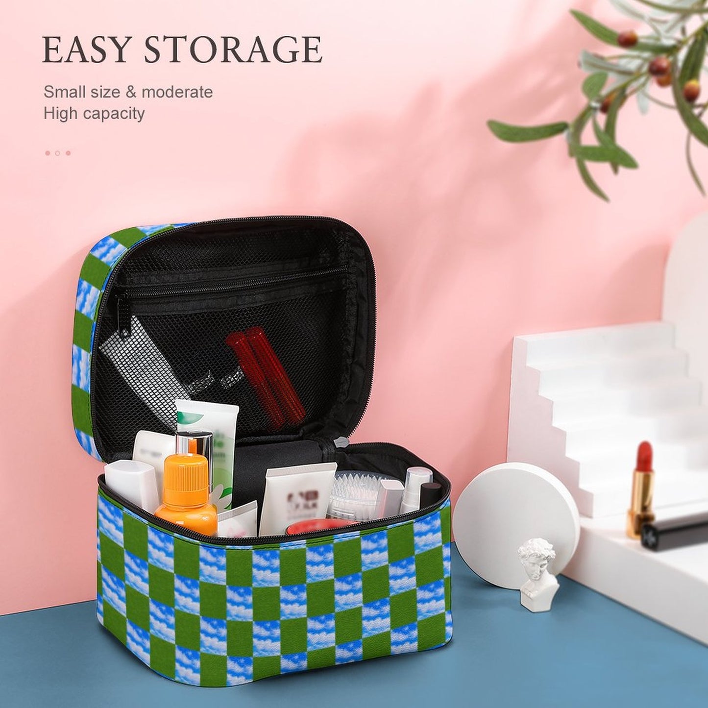 Frutiger Aero Make-up Bag