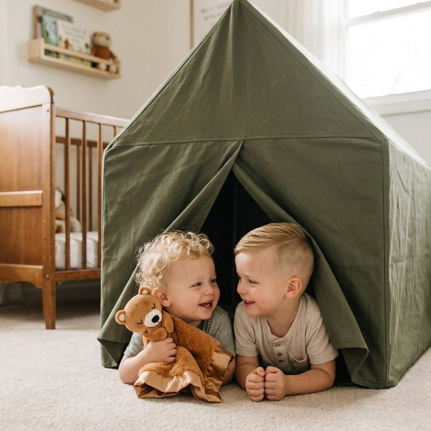 Little Camper Lovey Blanket