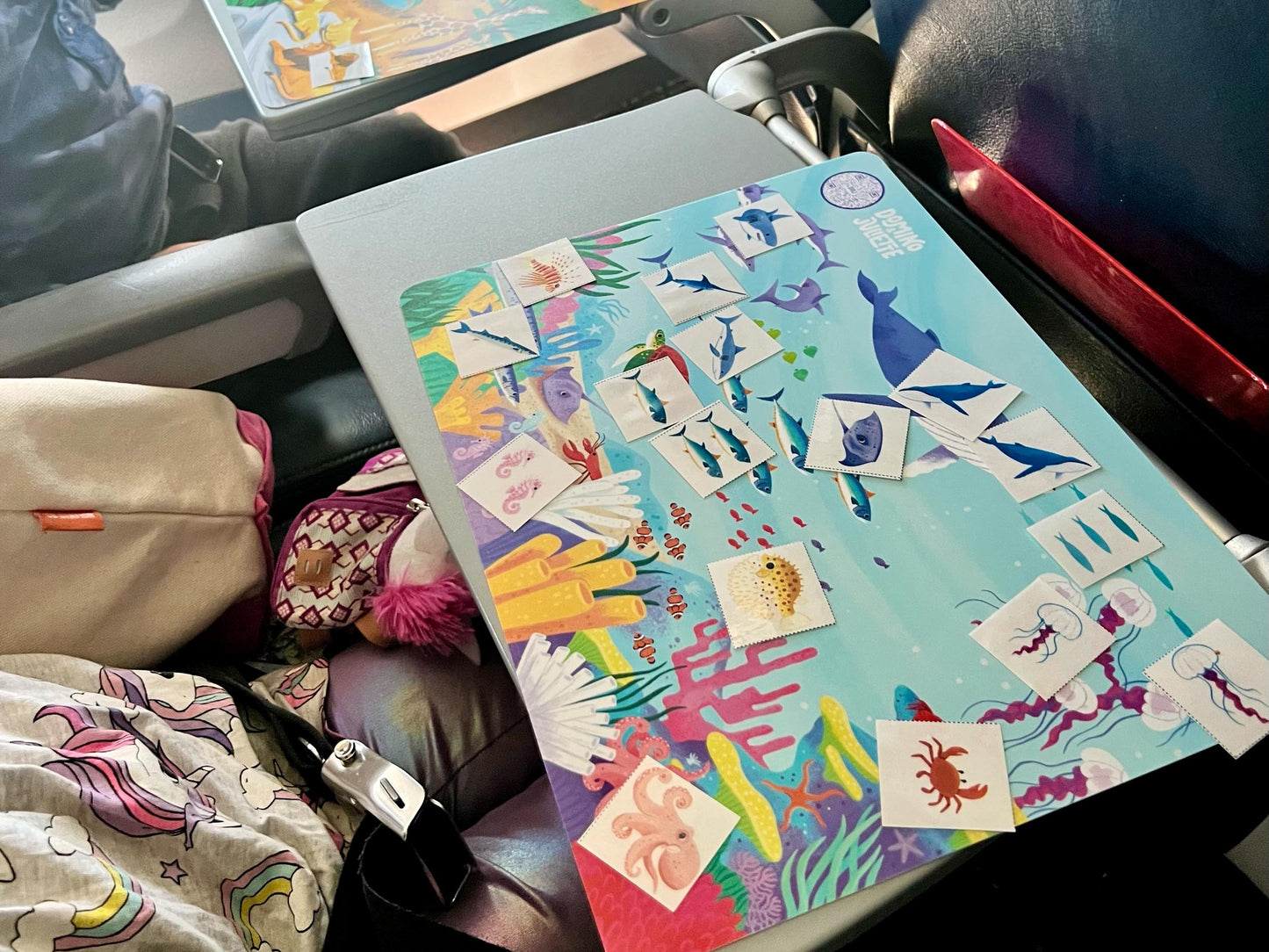4-Pack of Travel Size Mats with Bag