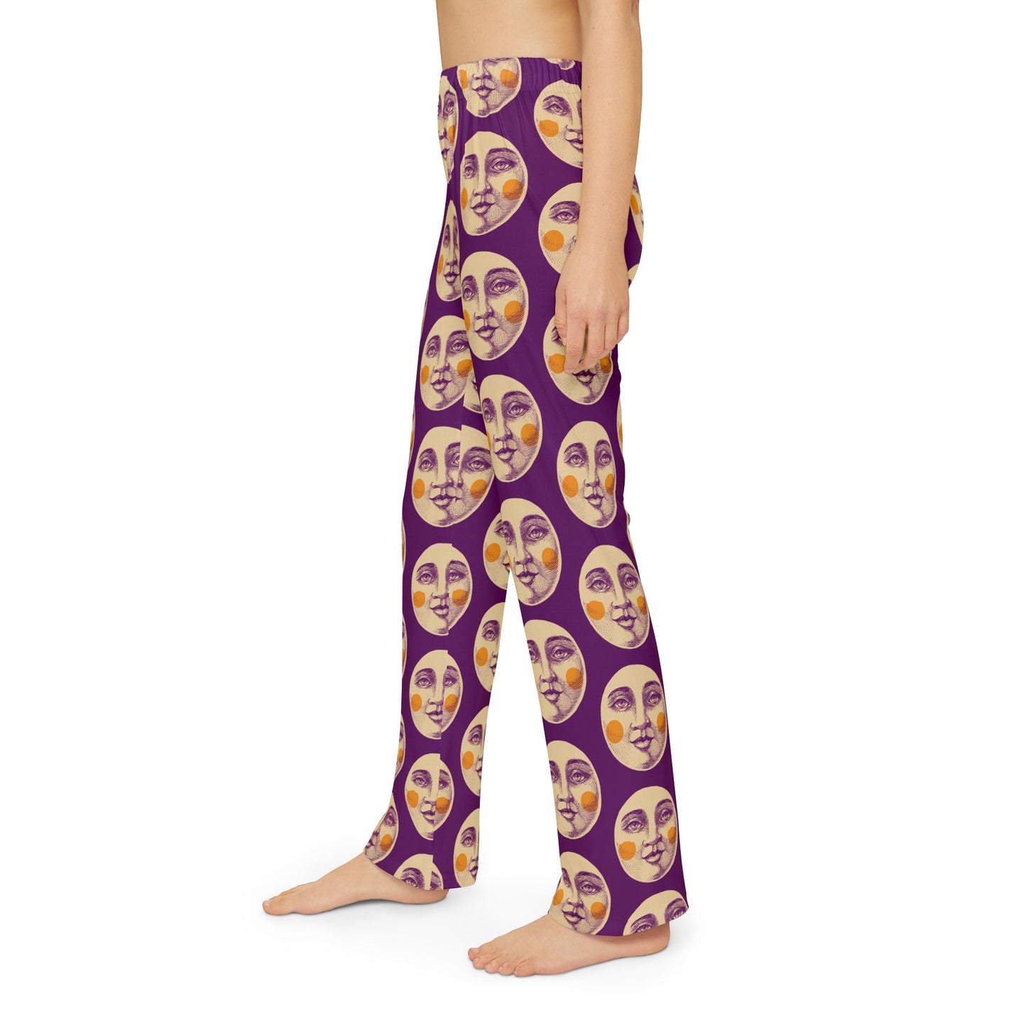 Kooky Moon Pants in Purple (Kids)