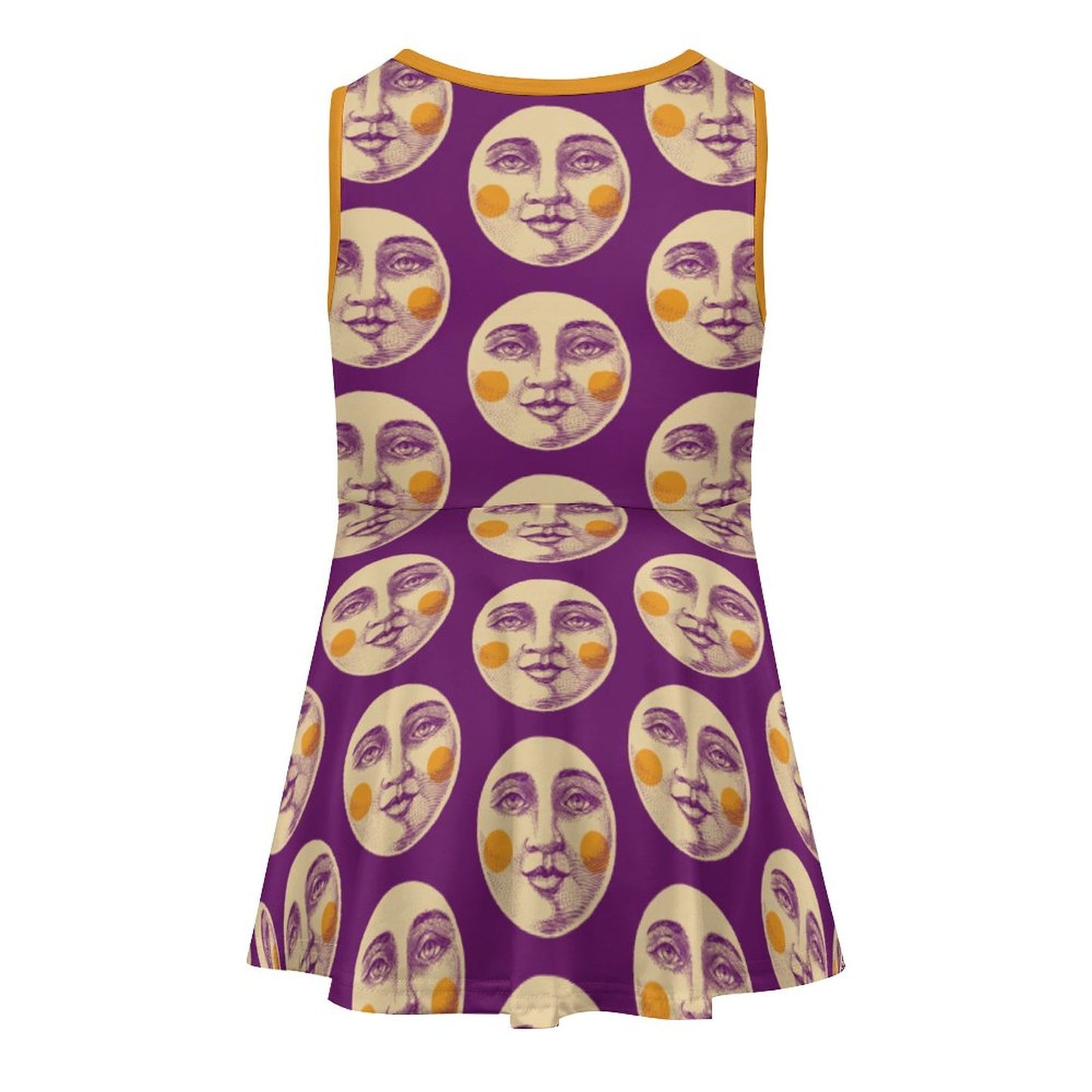 Kooky Moon Sundress in Purple (Kids)