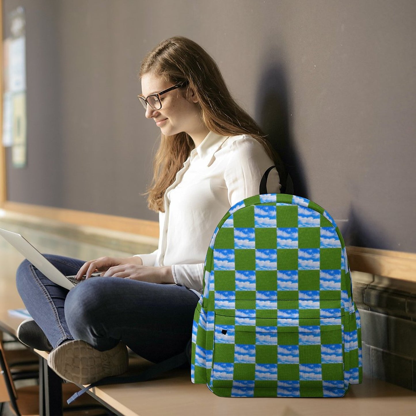 Frutiger Aero School Backpack
