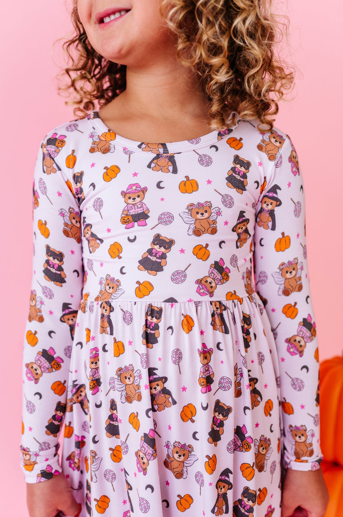 Hocus Pocus Honey Bear Twirl Dress