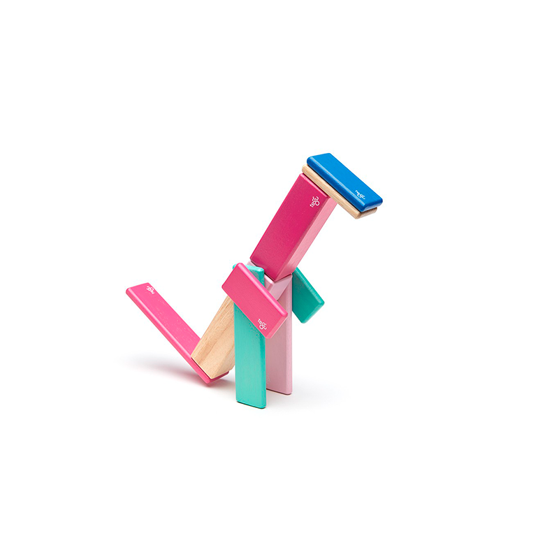 14-Piece Set <br>Magnetic Wooden Blocks <br>Tegu Classics