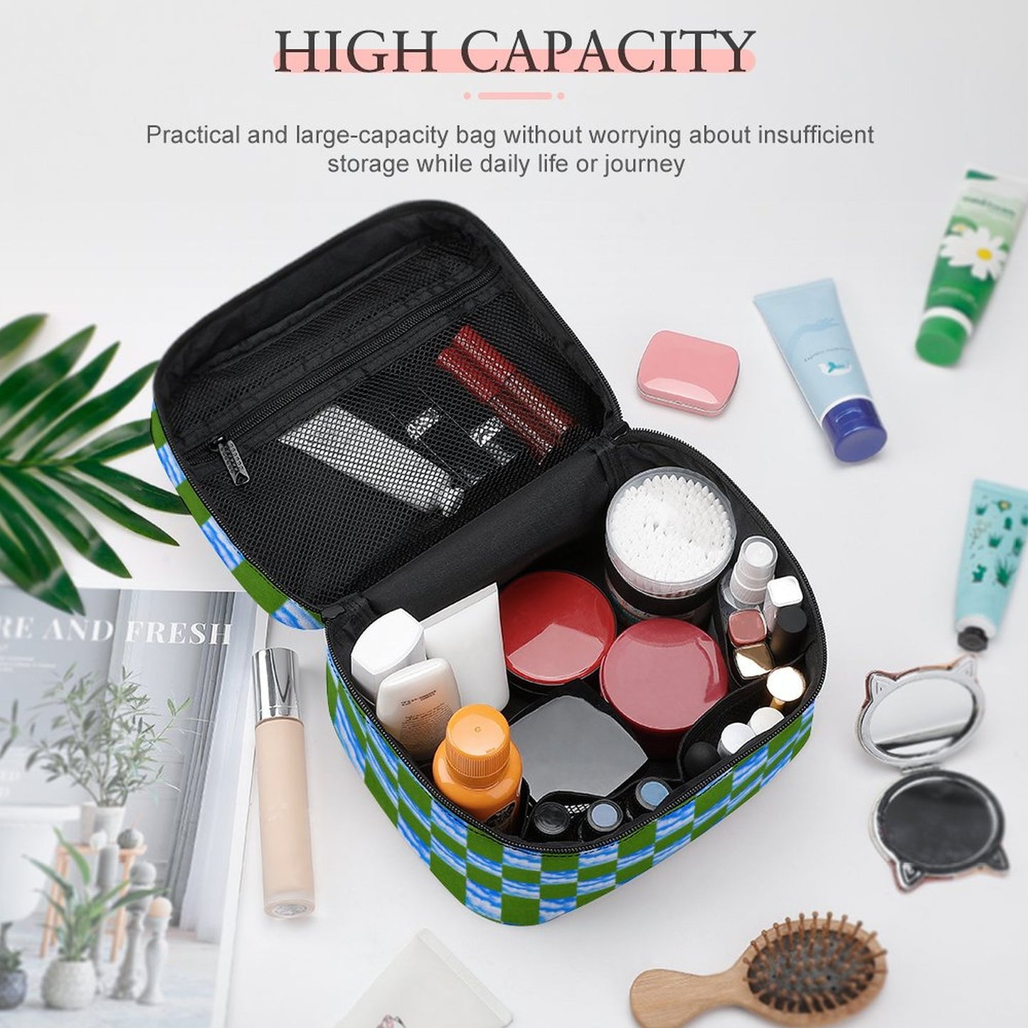 Frutiger Aero Make-up Bag