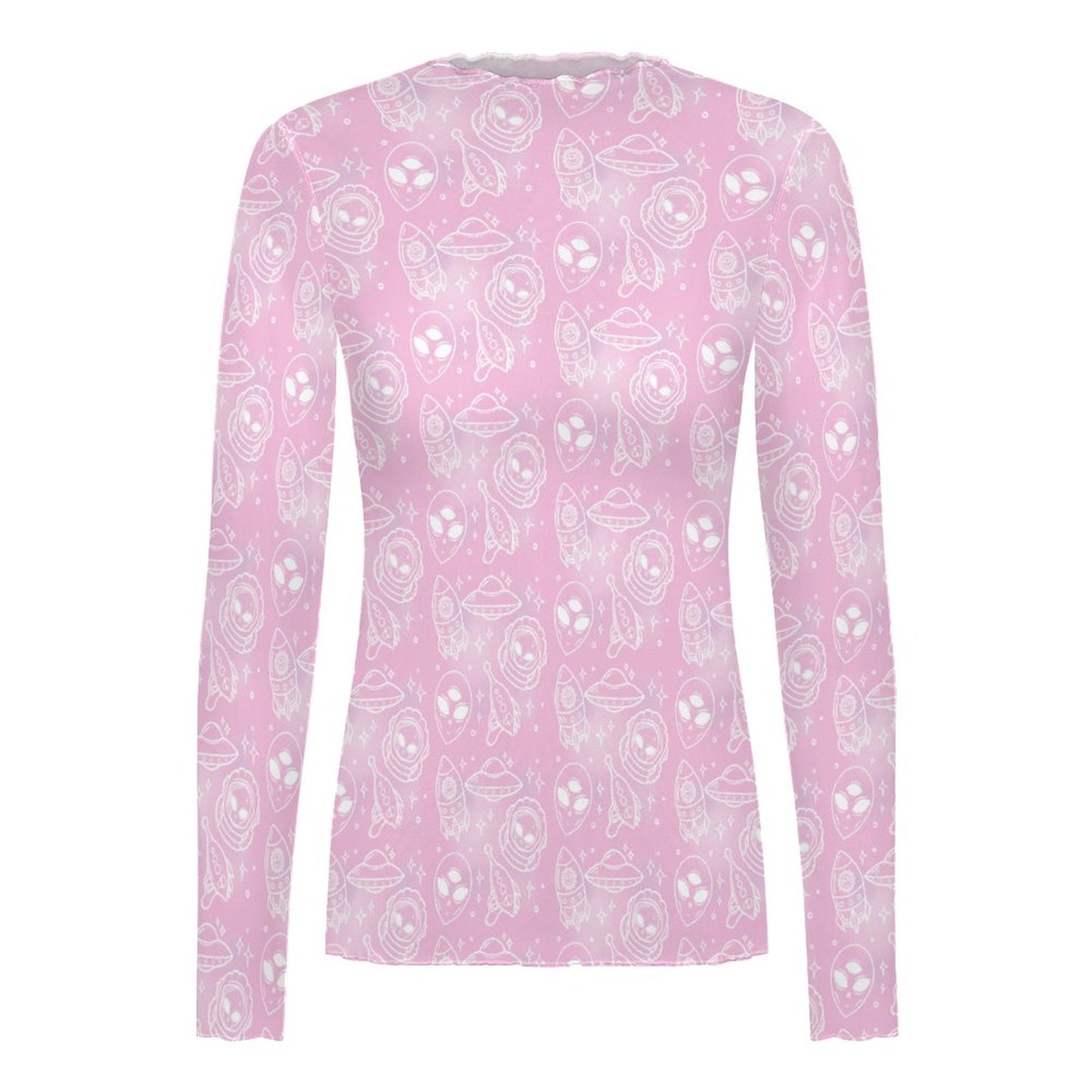 Space Love Mesh Top