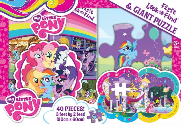 Publications Int Kids Look & Find Book & Giant Puzzle My Little Pony 7748100