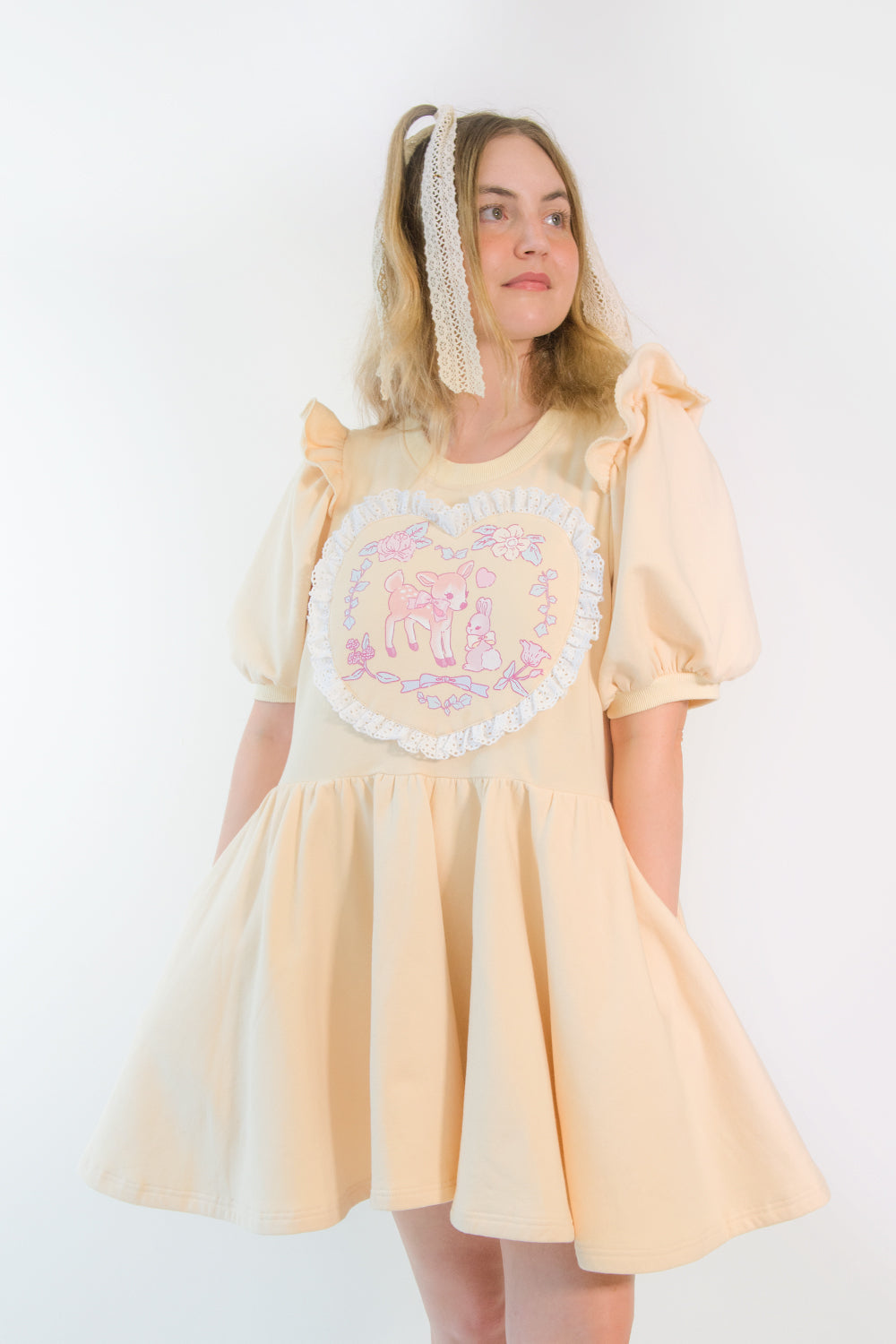 Woodland Fairies Sweatshirt Dress