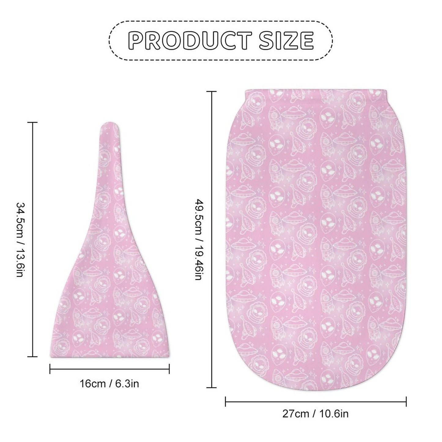 Space Love Baby Swaddling Set