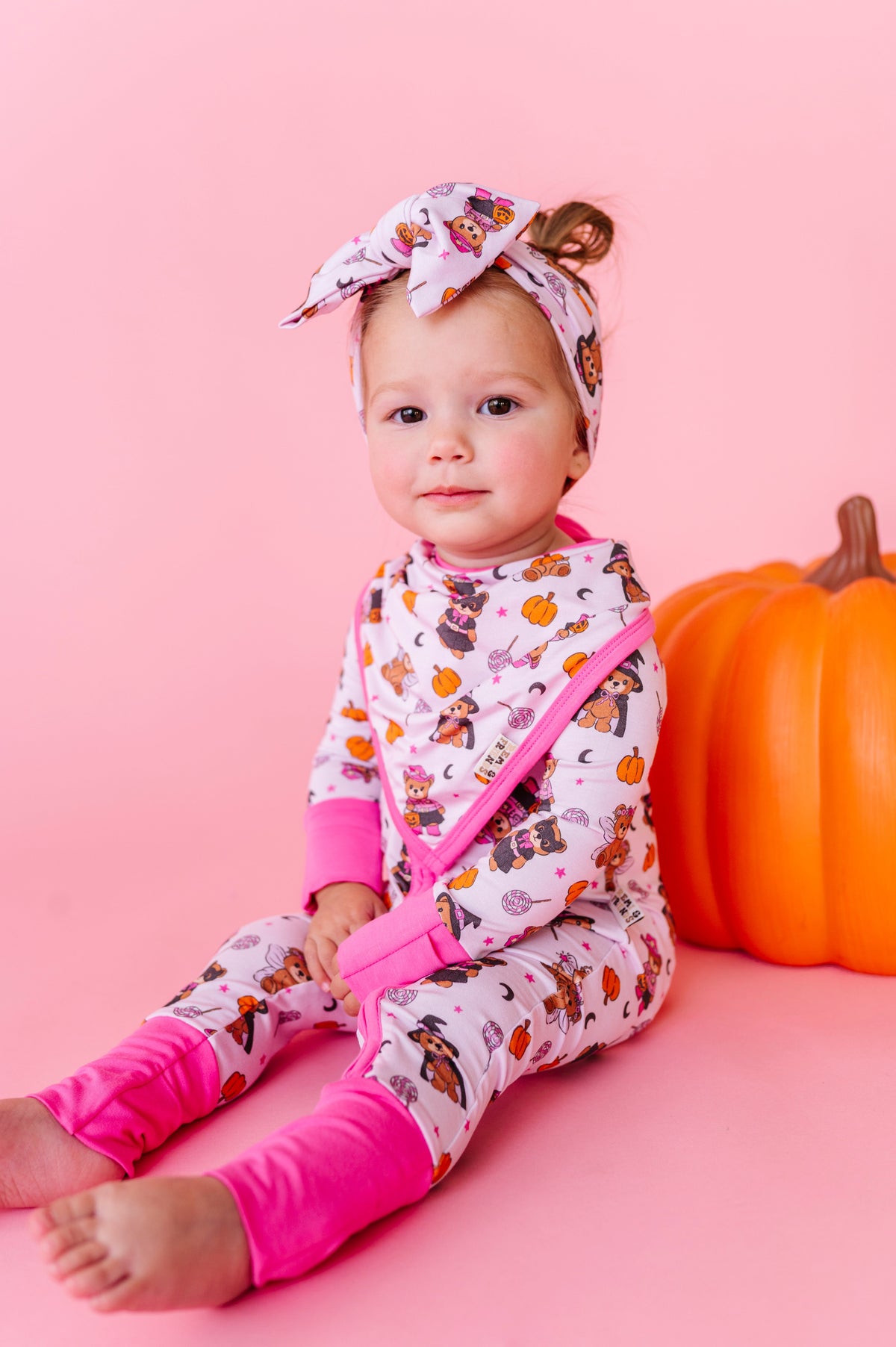 Hocus Pocus Honey Bear Bandana Bib