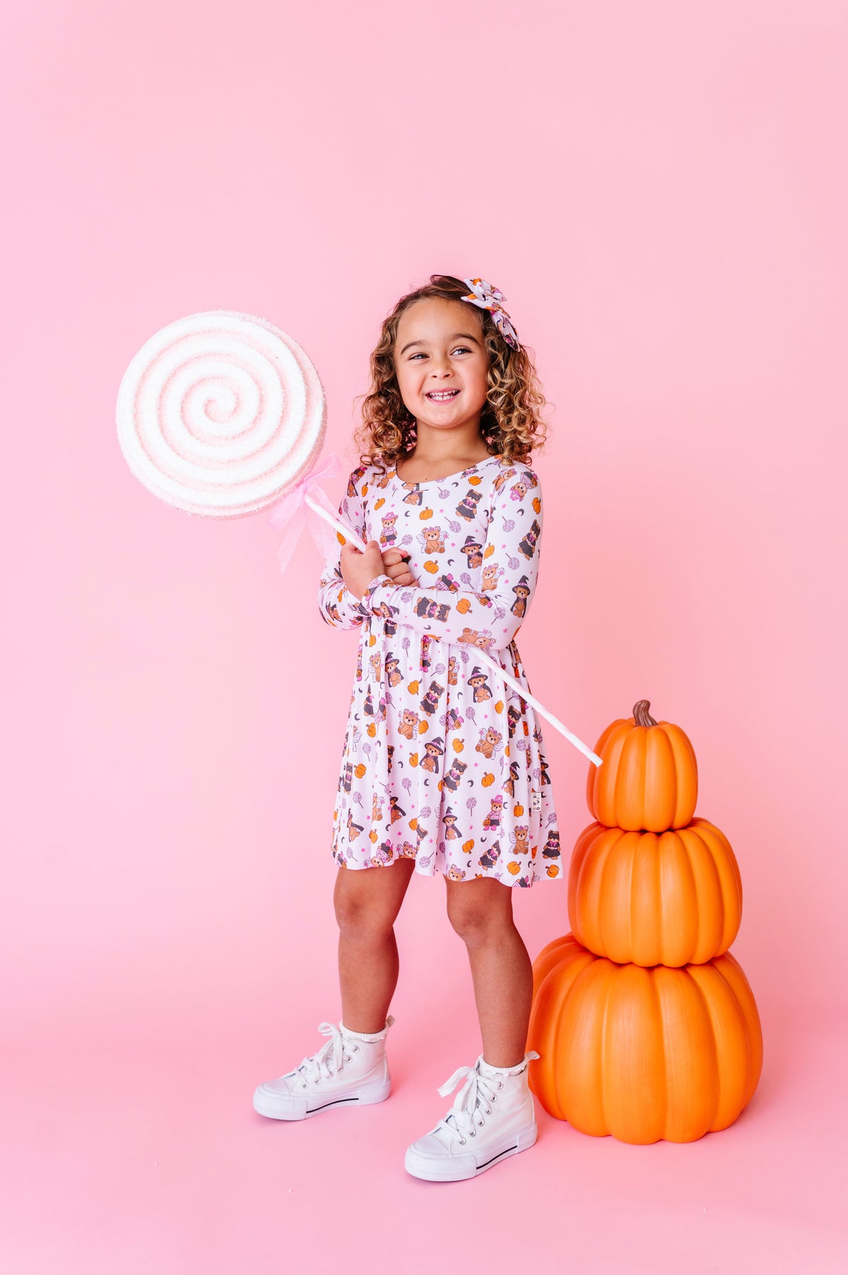 Hocus Pocus Honey Bear Twirl Dress