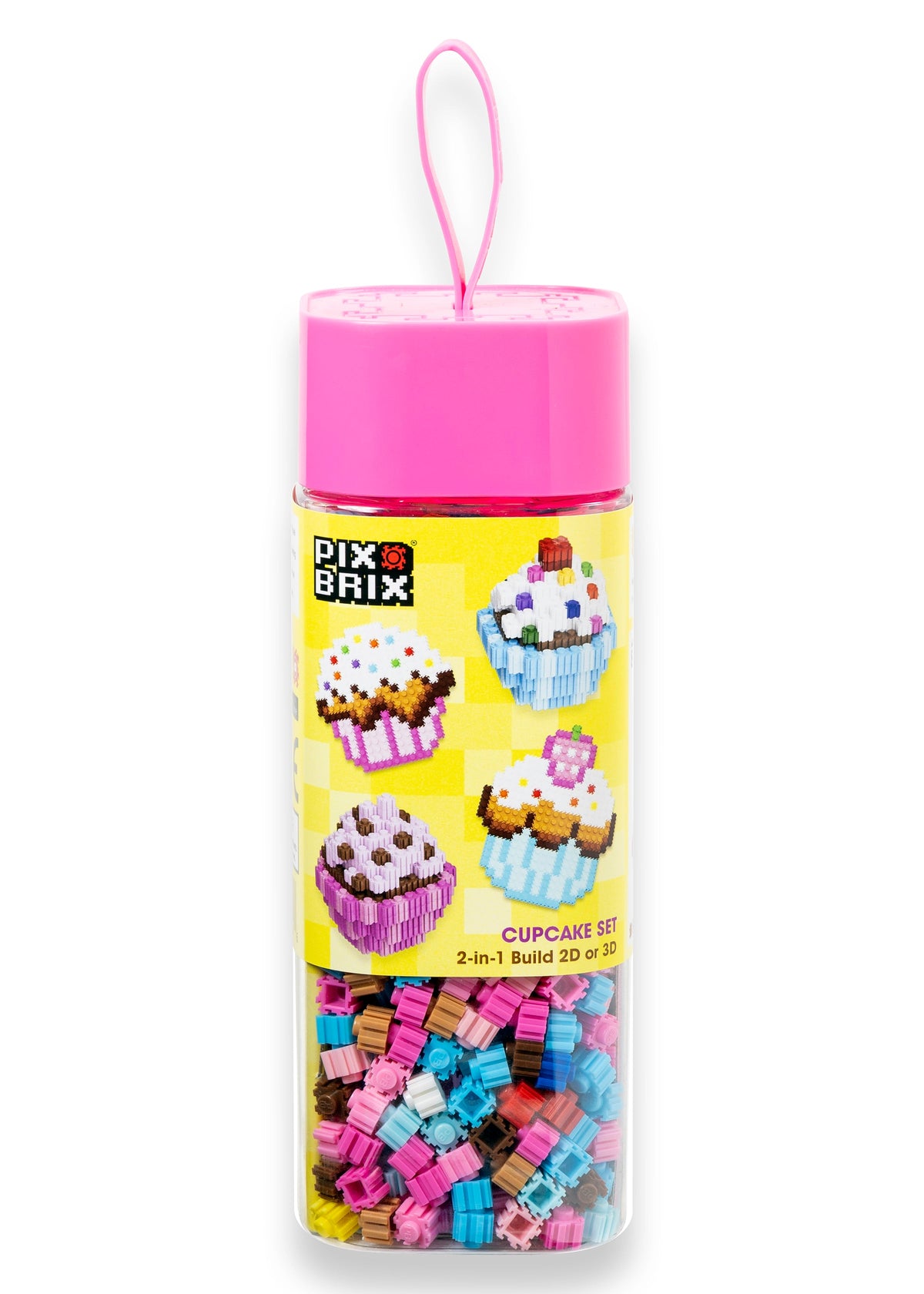 Pix Brix Food Bottle – Cupcakes Set