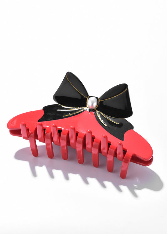 Princess Bow Claw Clip