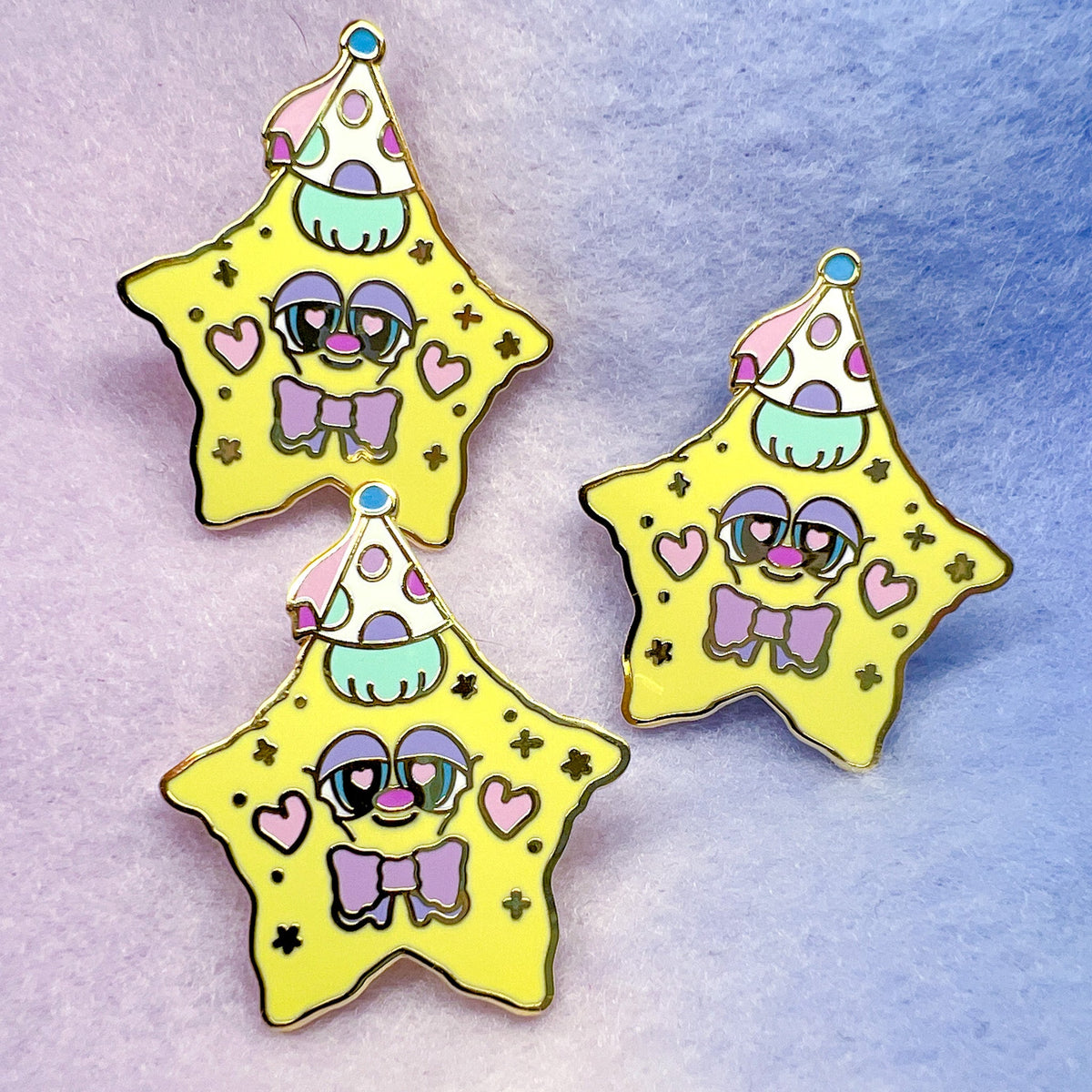 King of Stars Hard Enamel Pin