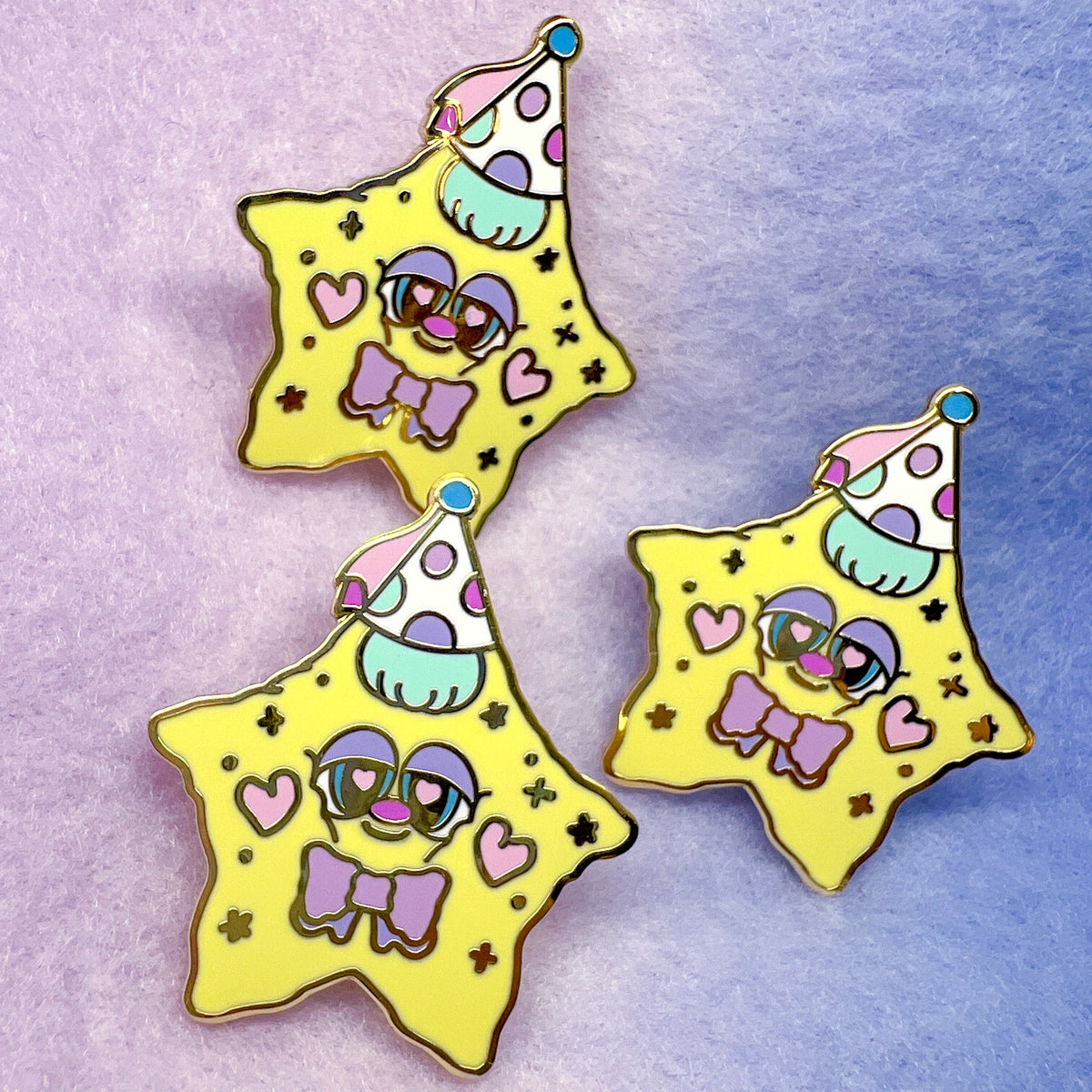 King of Stars Hard Enamel Pin