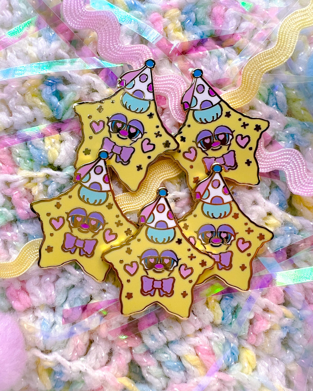 King of Stars Hard Enamel Pin
