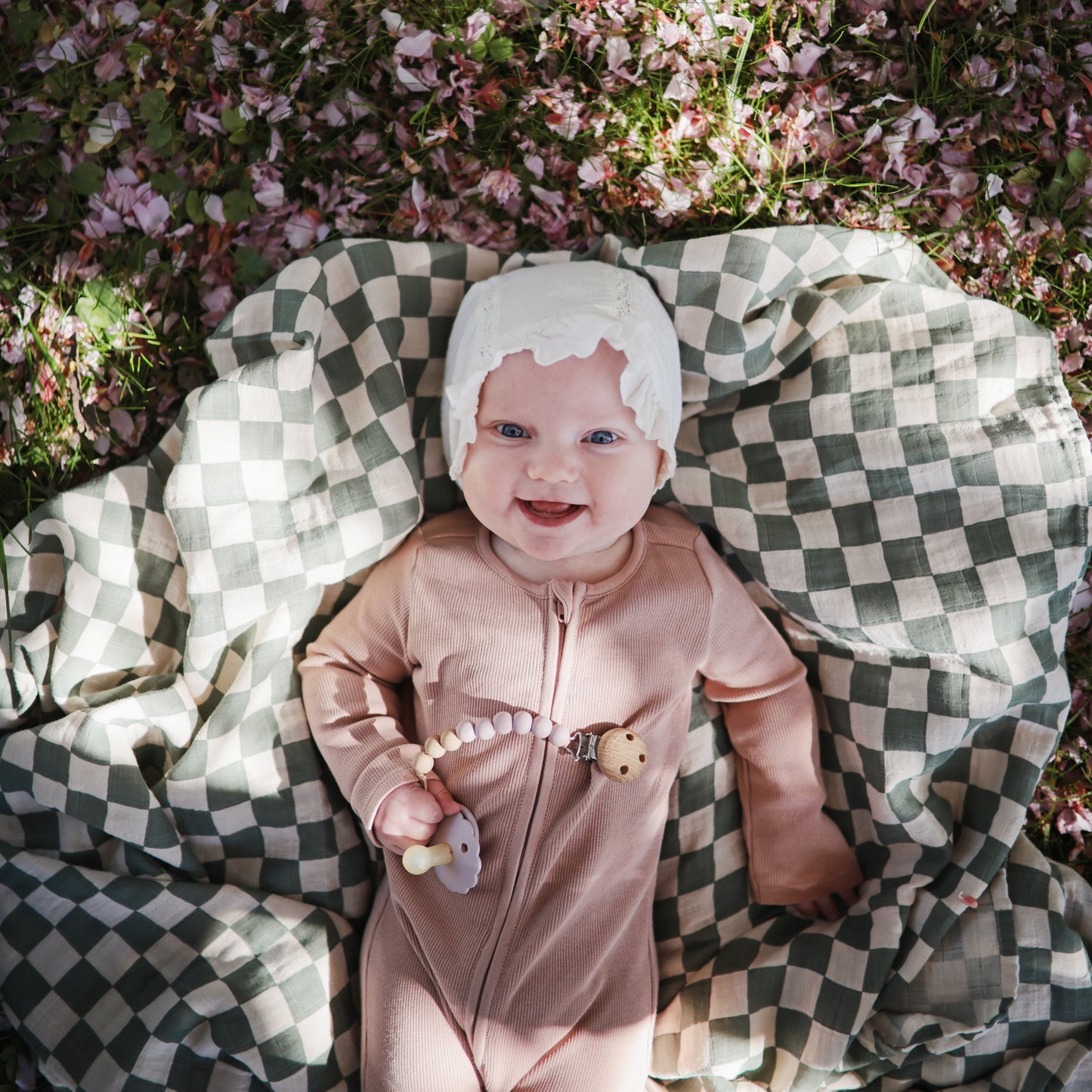 Organic Cotton Muslin Swaddle Blanket