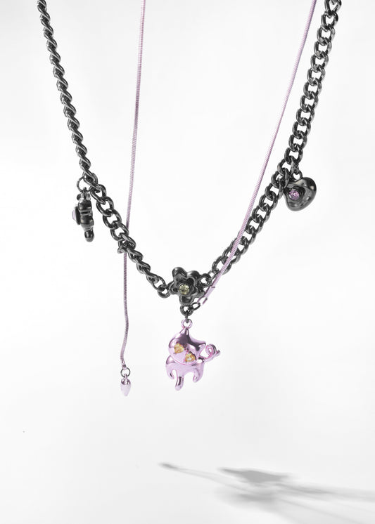 Lucid Cat Pendant Necklace