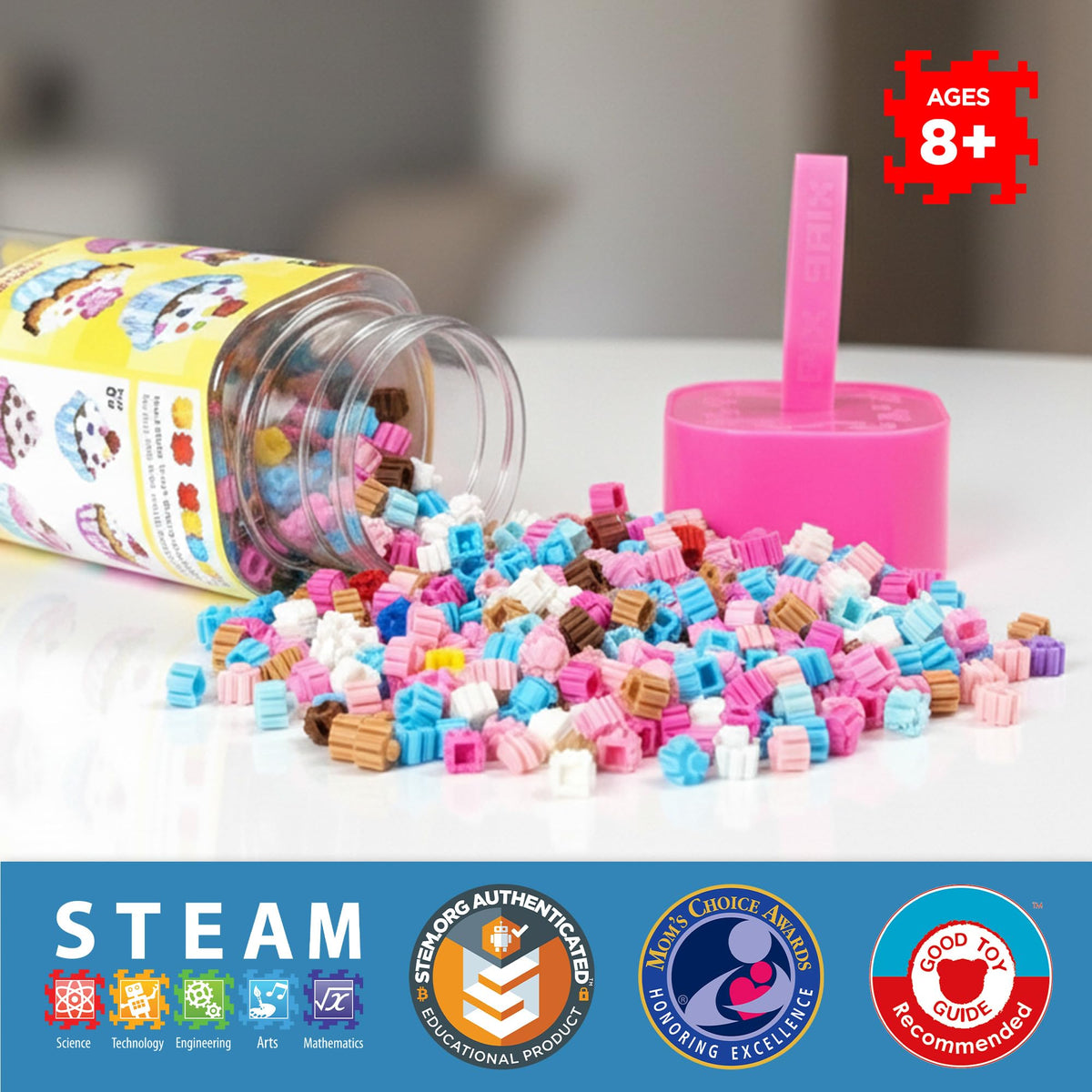 Pix Brix Food Bottle – Cupcakes Set