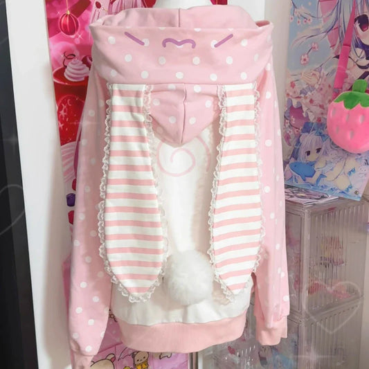 Strawberry Bunny Harajuku Hoodie
