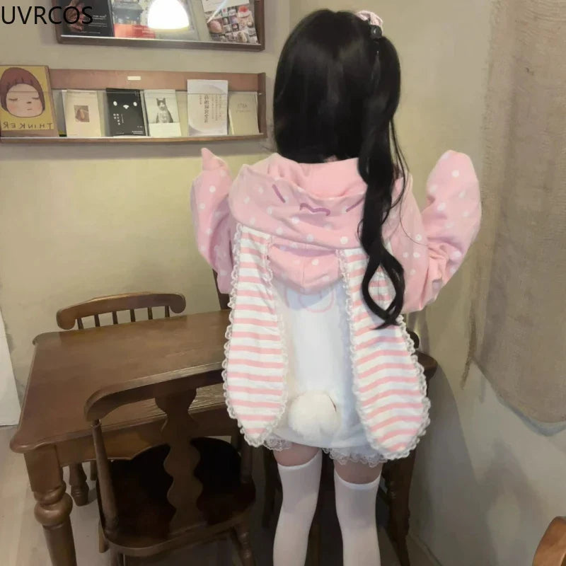 Strawberry Bunny Harajuku Hoodie