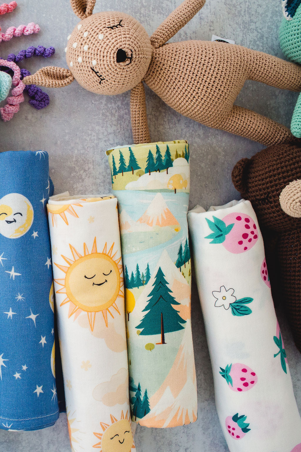 Wild Strawberries Everything Blanket