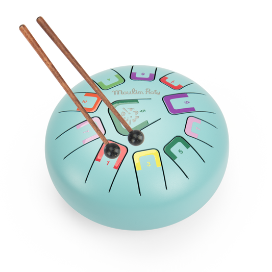 Tongue Drum L (Light Blue)