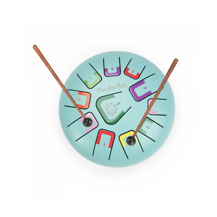 Tongue Drum L (Light Blue)