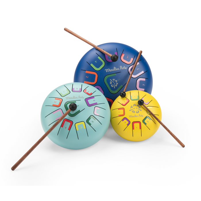 Tongue Drum L (Light Blue)