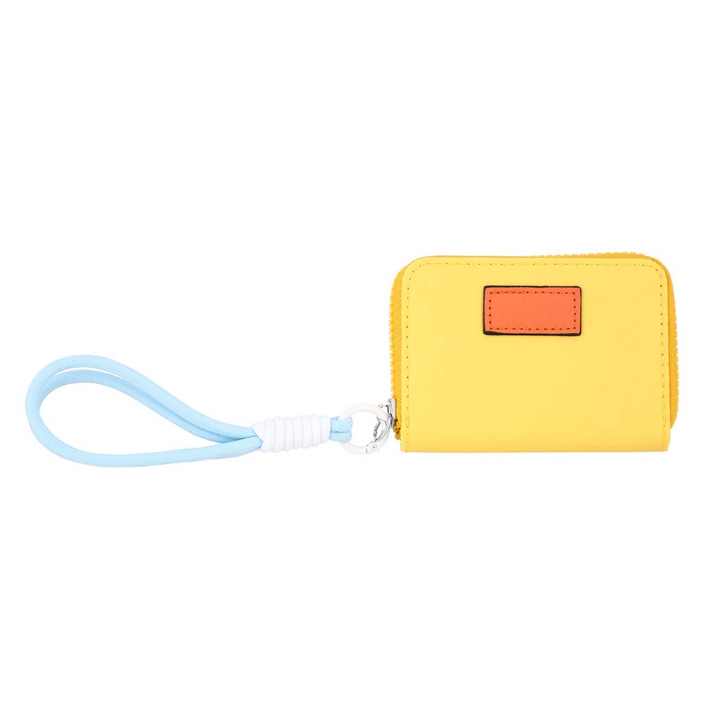 Compact Zip Around Mini Wallet